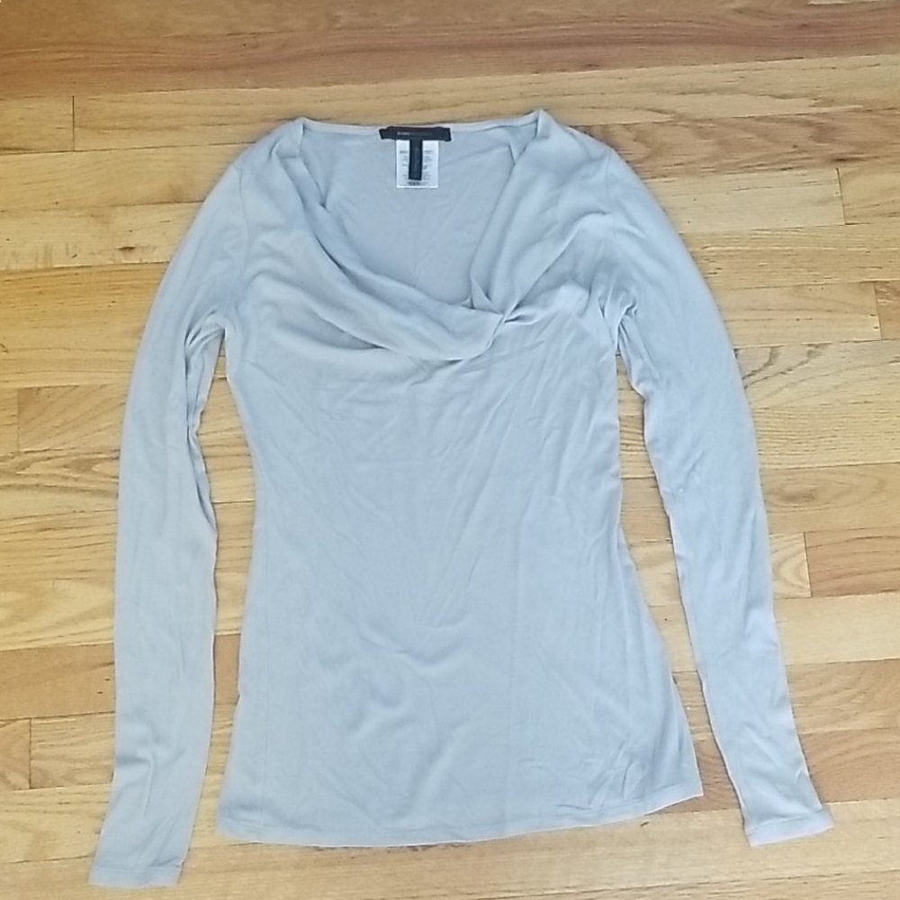 BCBGMAXAZRIA Cowelneck top